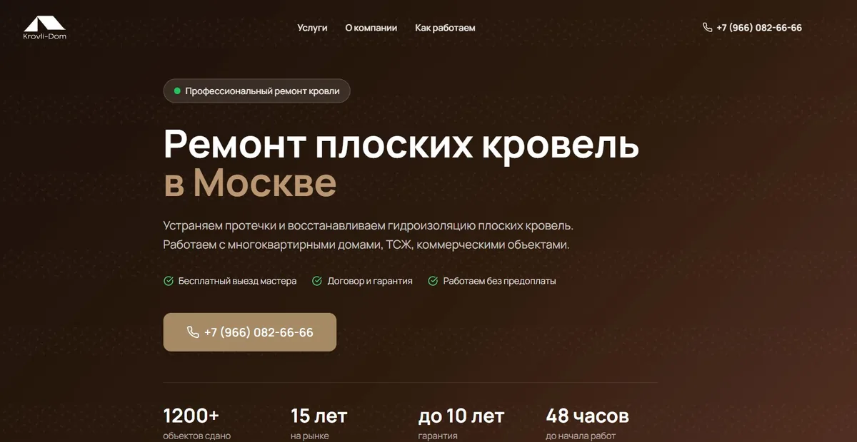 Кровли-Дом — кейс Maximus Media