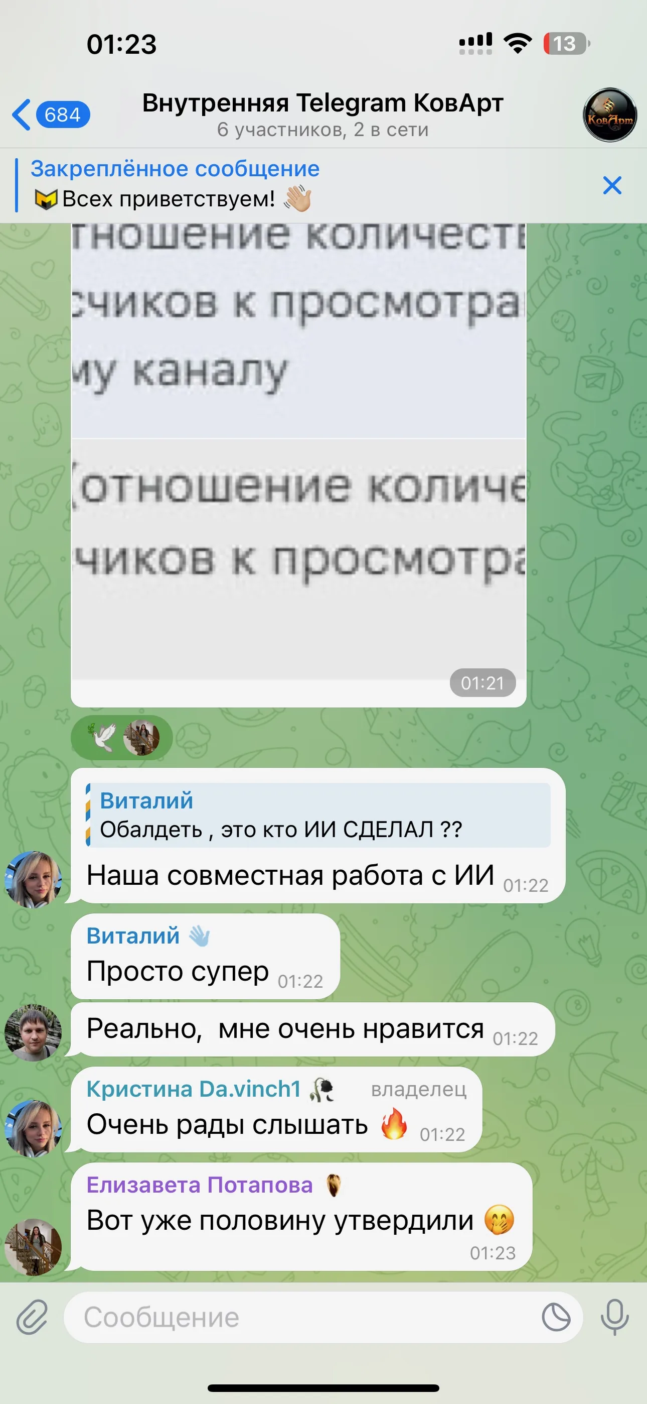 Отзыв в переписке — Коварт