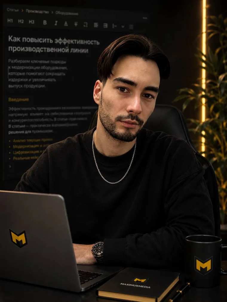 Роман — Контент-маркетинг, Maximus Media